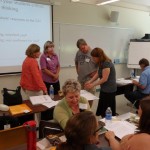 Faculty discuss  Applied Critical Thinking at Sierra College Prof Dev